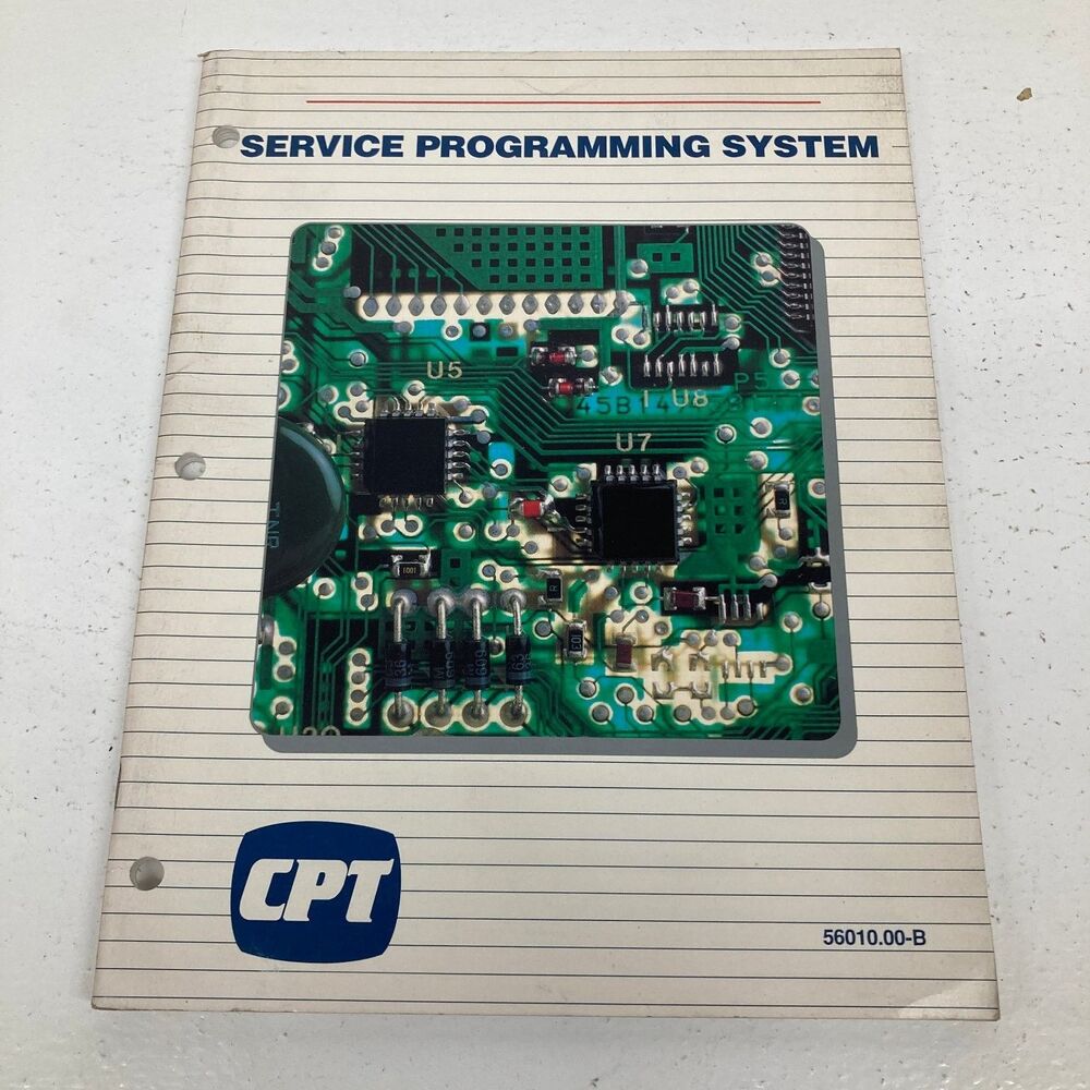 Service Programming System CPT Manual 56010.00-B